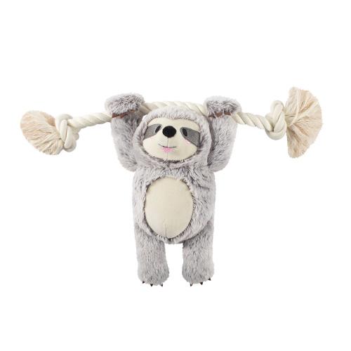 Picture of GIRLIE SLOTH ON A ROPE PLSH DOG TOY