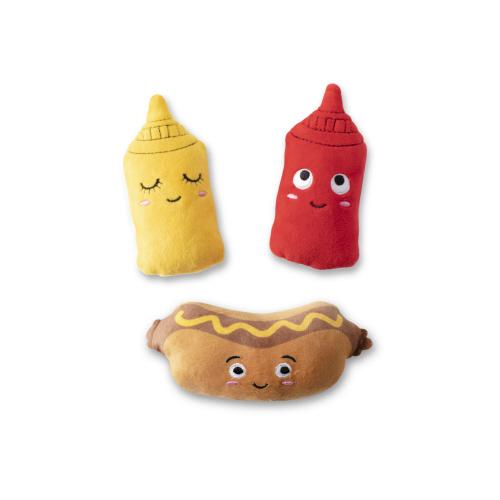 Picture of LET'S BE FRANK 3PC SMALL DOG TOYSET