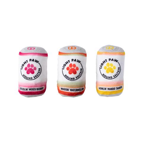 Picture of LIGHT PAW CANS 3PCS SML DOG TOY SET