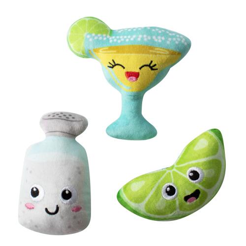 Picture of ON MARGARITA TIME 3PC SM DOG TOYSET