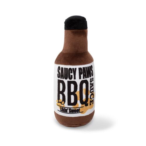 Picture of SAUCY PAWS BBQ SAUCE PLUSH DOG TOY