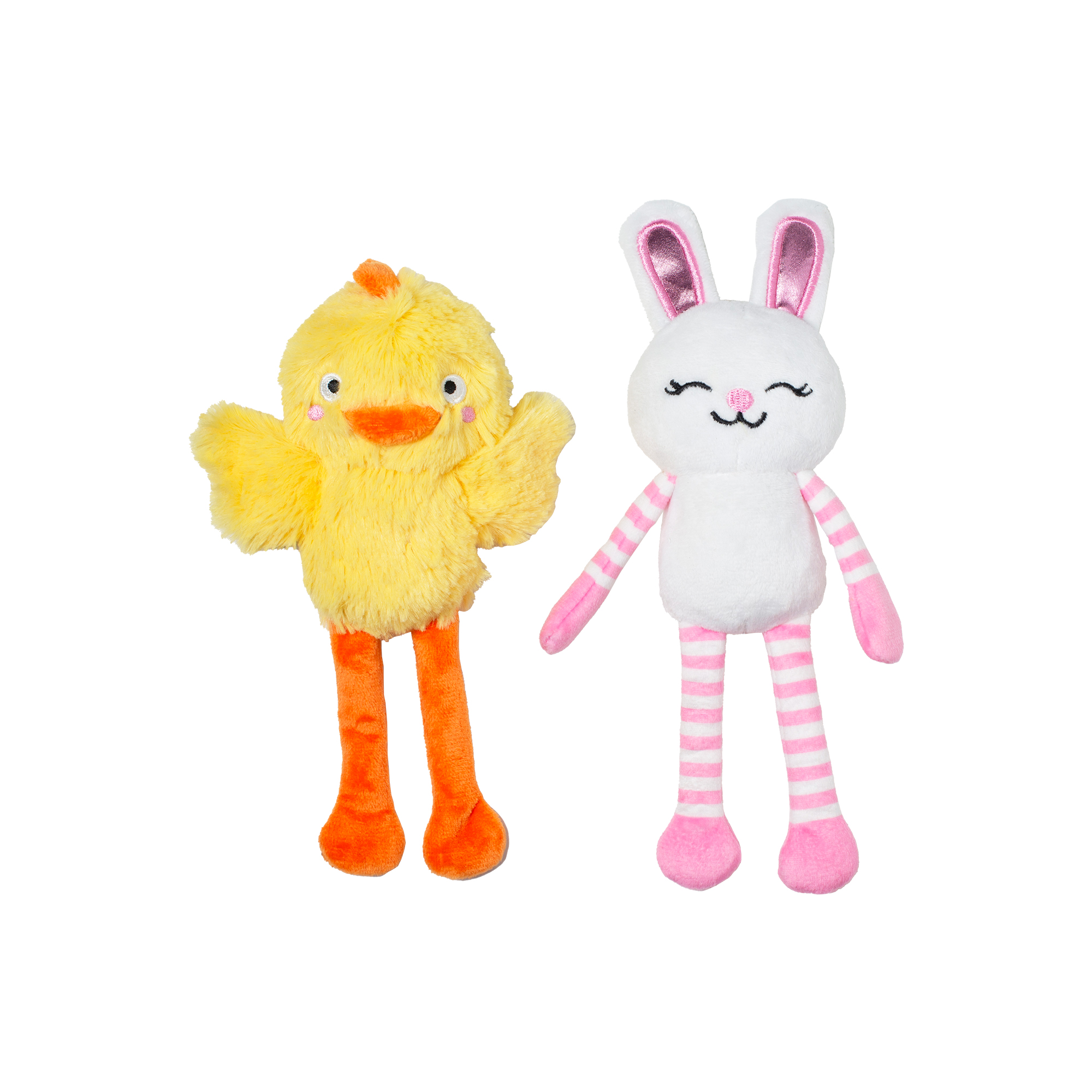 Picture of HOPPY GO CLUCKY 2PC DOG TOY SET