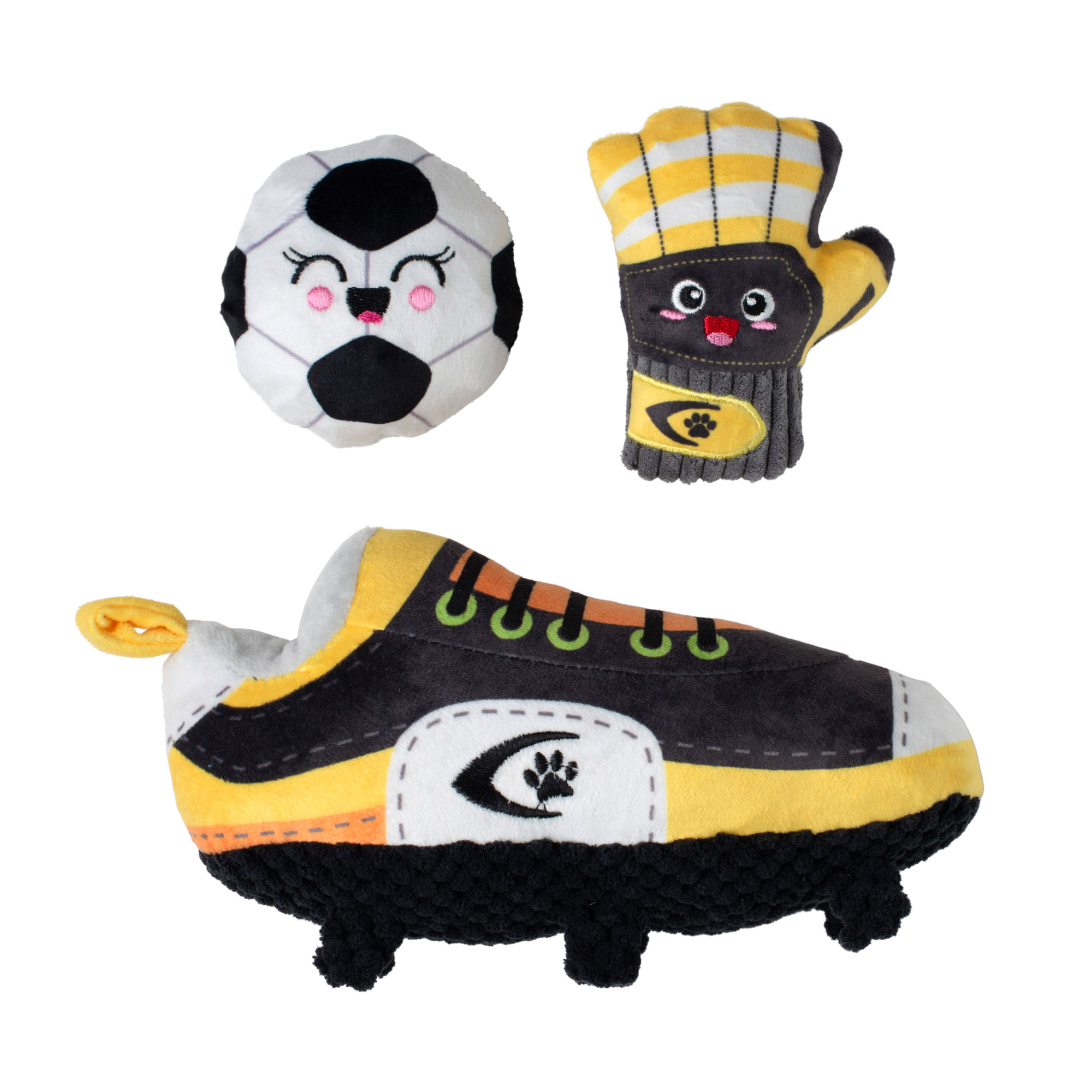 Picture of GOOOOOAL 3PCS MULTIPACK DOG TOY SET