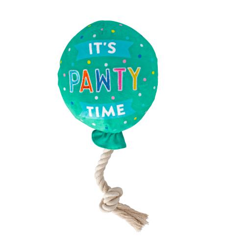 Picture of I PAWTY, YOU PAWTY PLUSH DOG TOY
