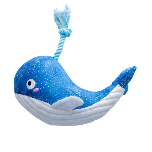Picture of WHALE, HELLO THERE PLUSH DOG TOY