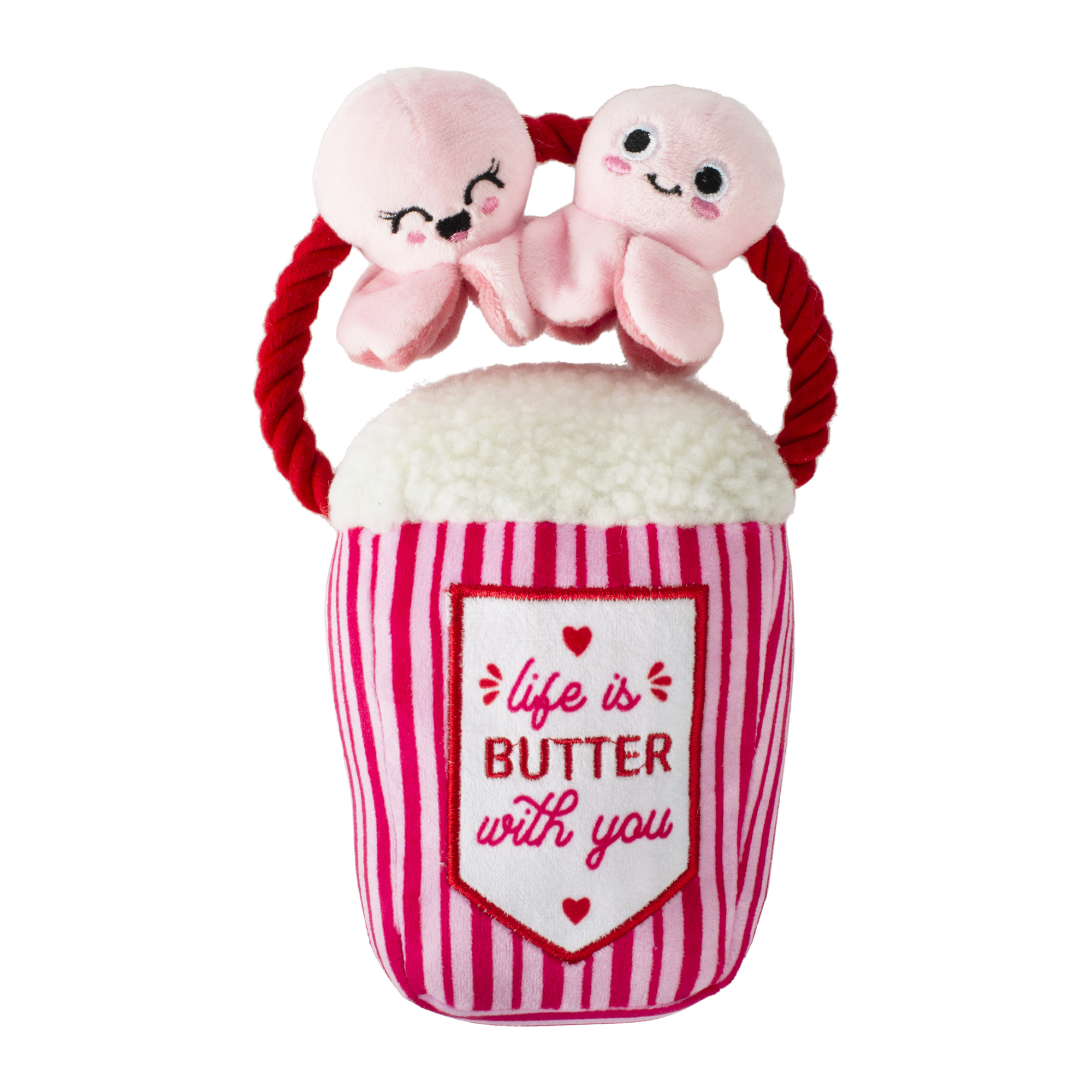 Picture of MY HEART POPS FOR YOU PLSH DOG TOY
