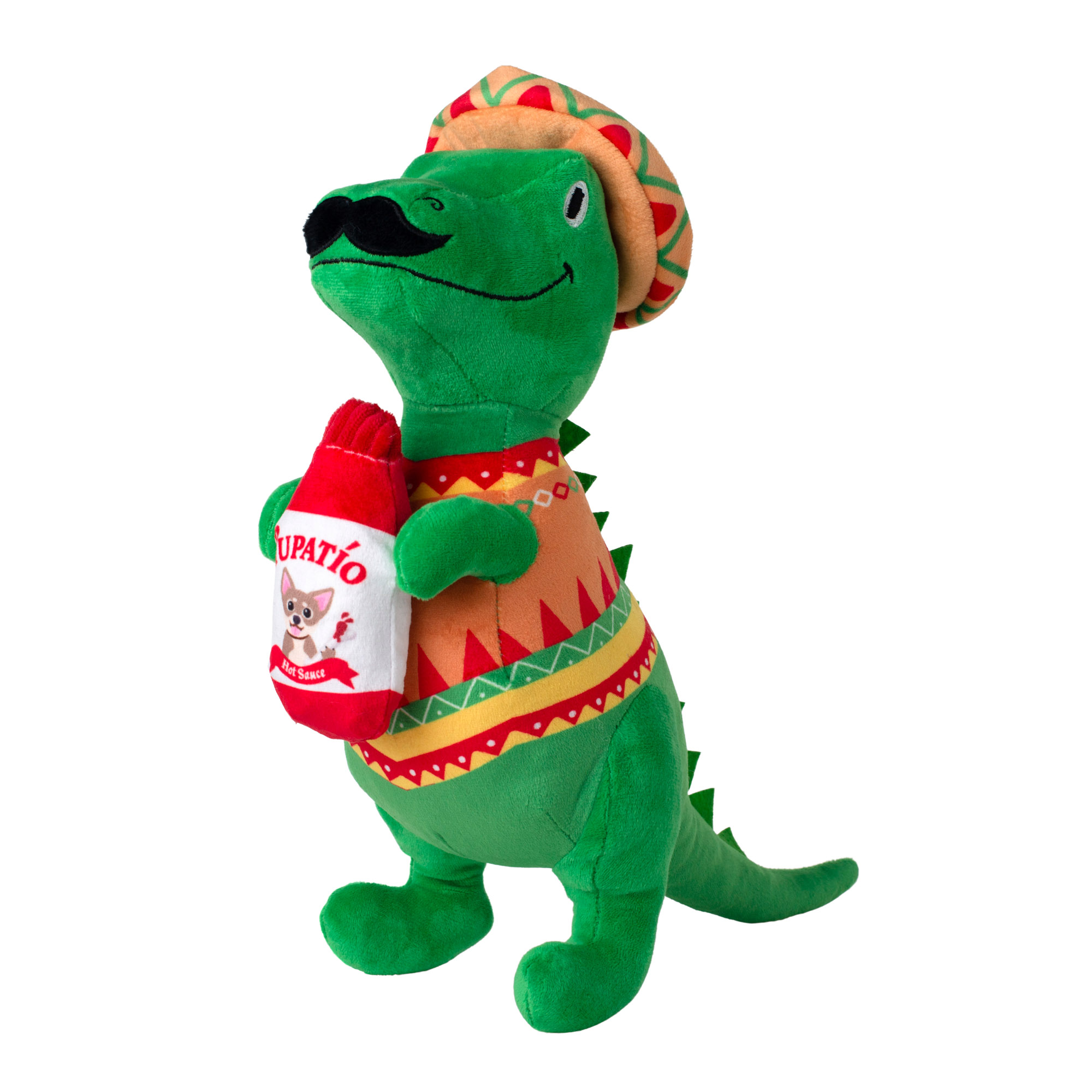 Picture of FIESTA SAURUS PLUSH DOG TOY