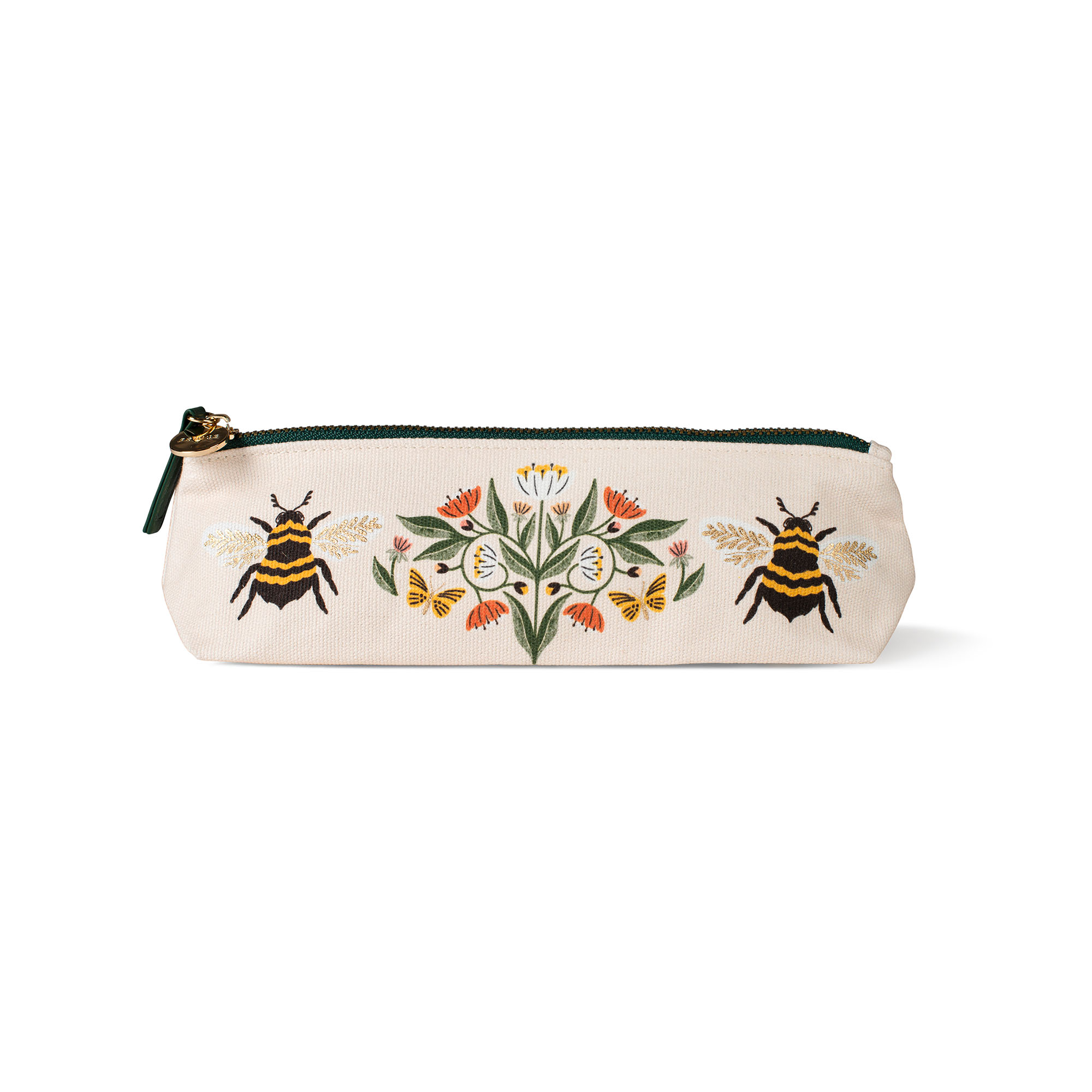 Picture of JT BEE FLORAL FLT BTTM PENCIL POUCH
