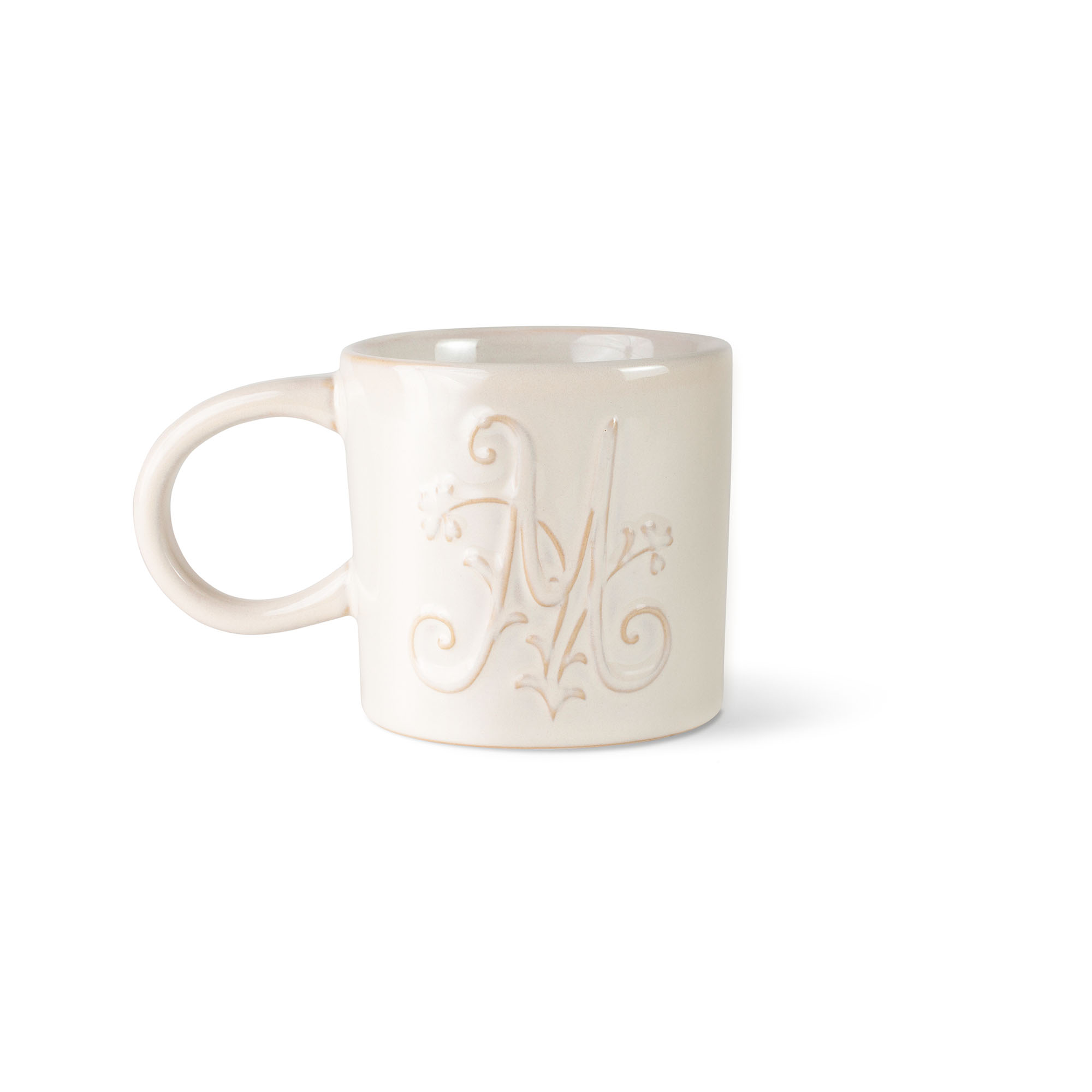 Picture of PRA WHITE FLORAL M ARTISN STNWR MUG