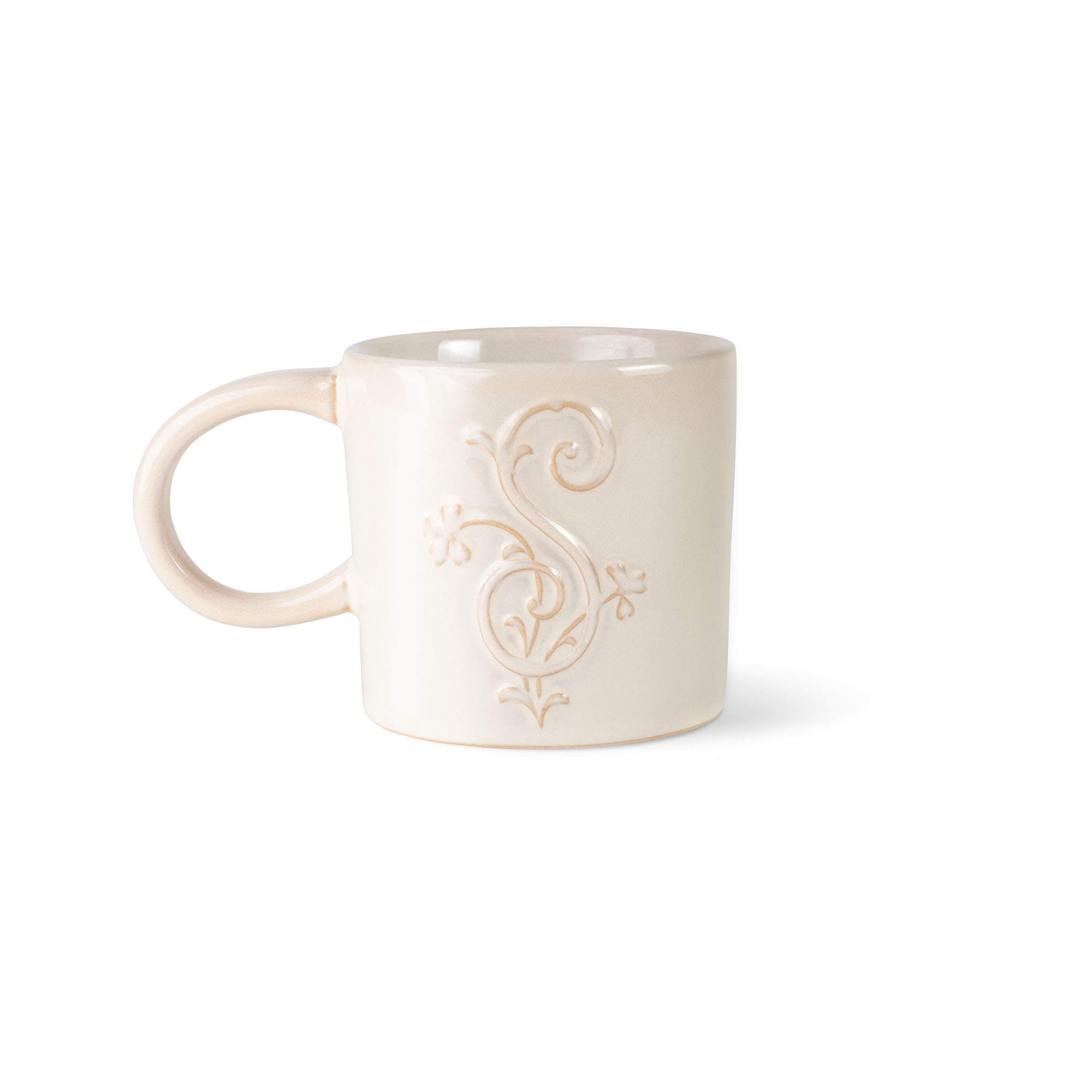 Picture of PRA WHITE FLORAL S ARTISN STNWR MUG
