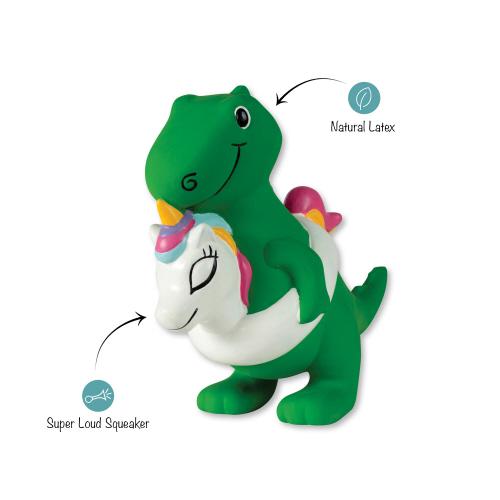 Picture of POOL SIDE REX LATEX DOG TOY