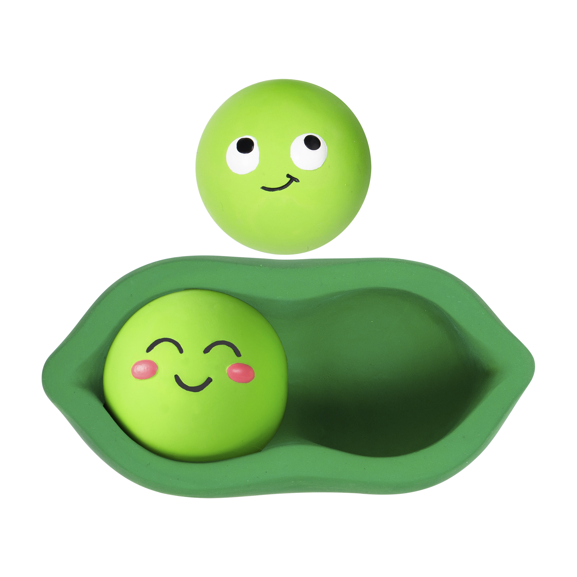 Picture of WE COME IN PEAS LATEX DOG TOY