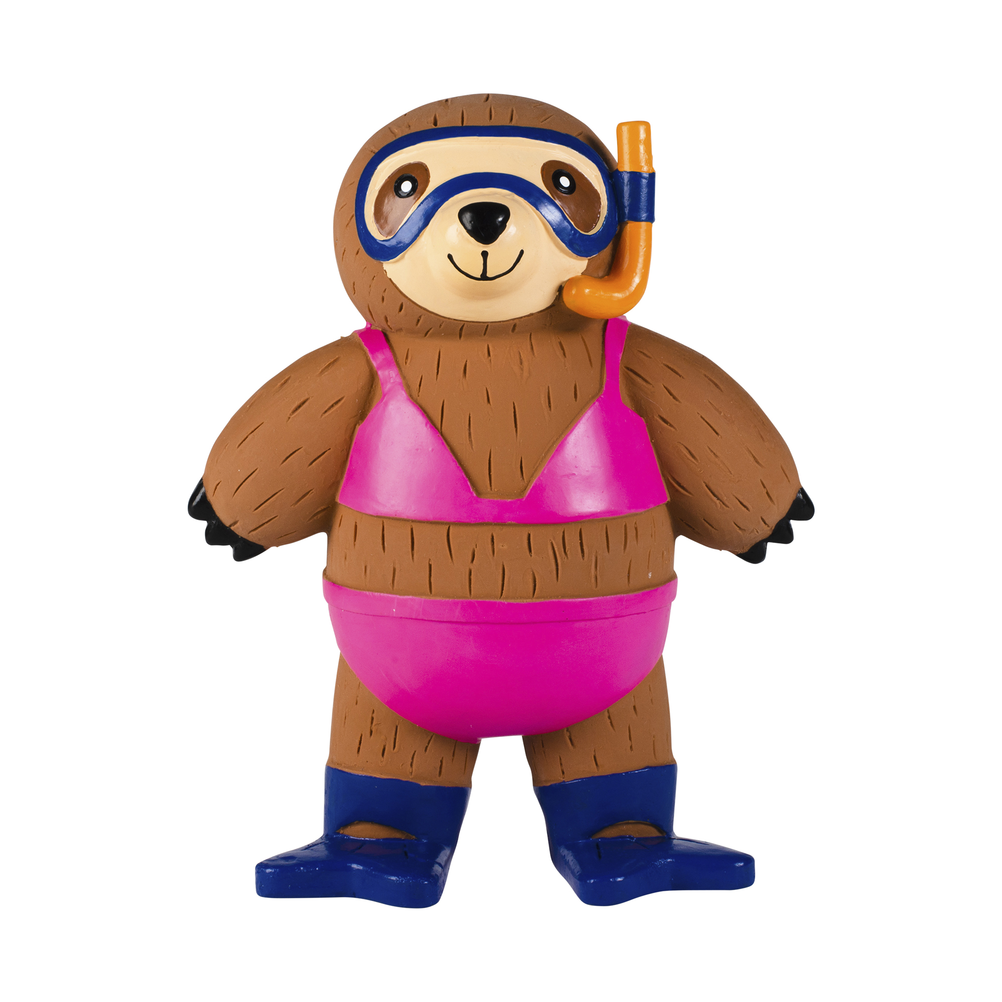 Picture of EAT SLEEP SNORKEL LATEX DOG TOY