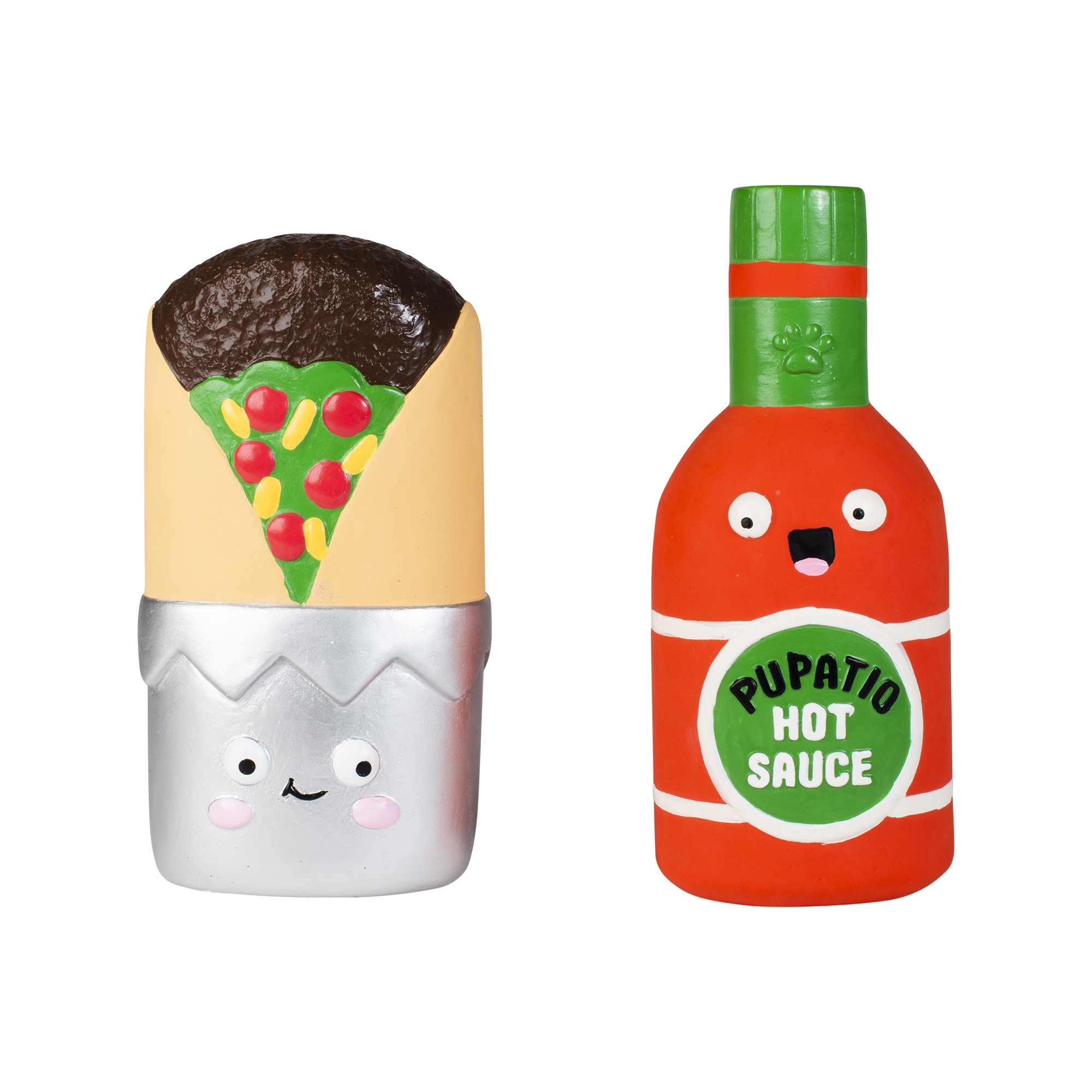 Picture of I MAKE YOU HOT 2PC LATEX DOG TOYS