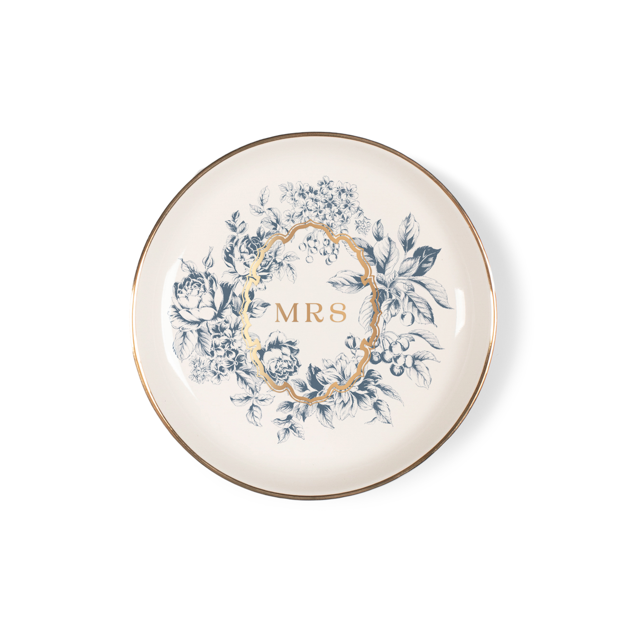Picture of P65 SMTHNG BLUE MRS MEMENTO RD TRAY