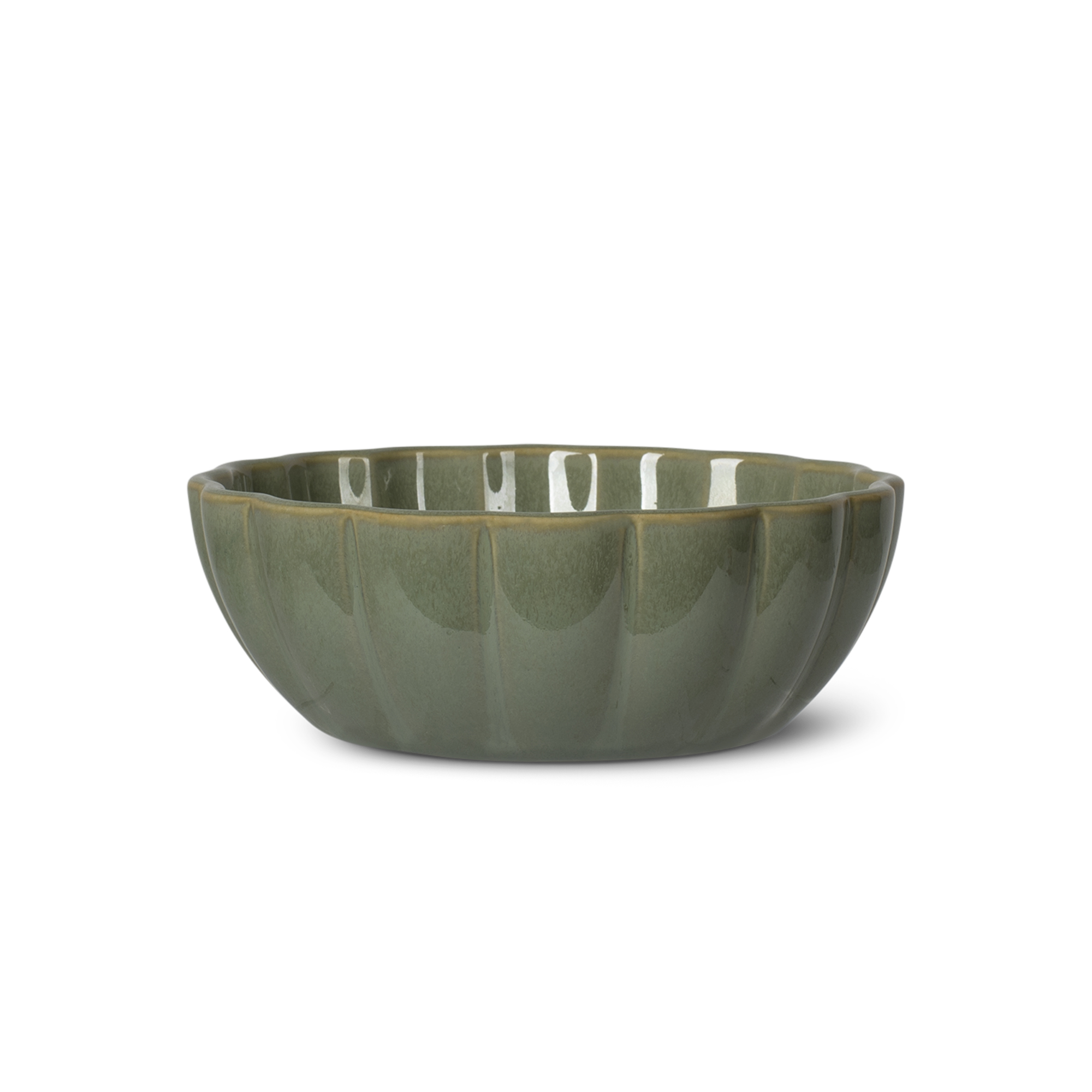 Picture of SCLOPD CRVD SAGE SM SCLPTD PET BOWL