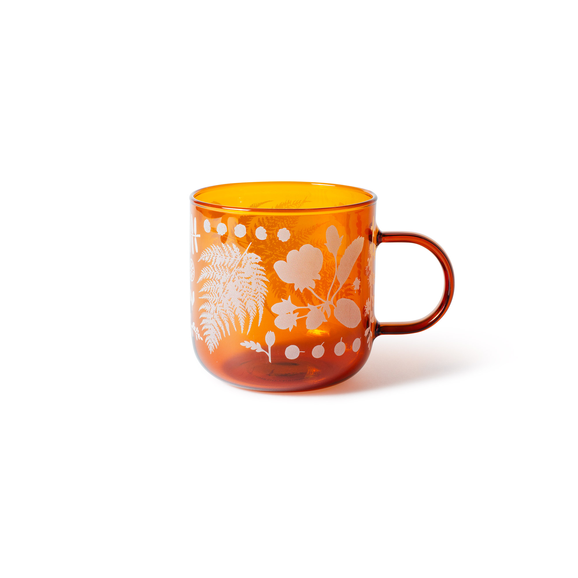 Picture of P65 FLR FOUND BOTANICALS GLASS MUG