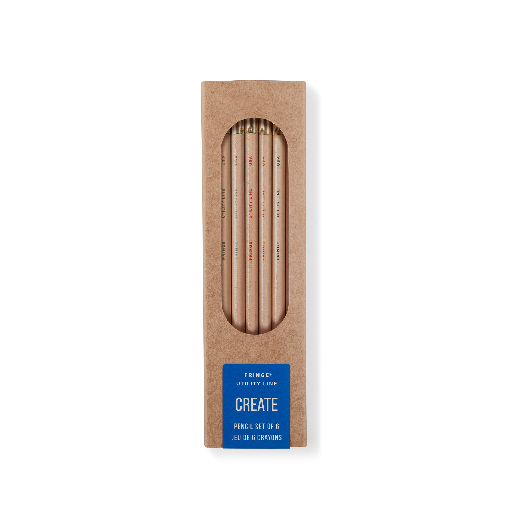 Picture of UTILITY WOOD PENCIL SET OF 6 W BOX