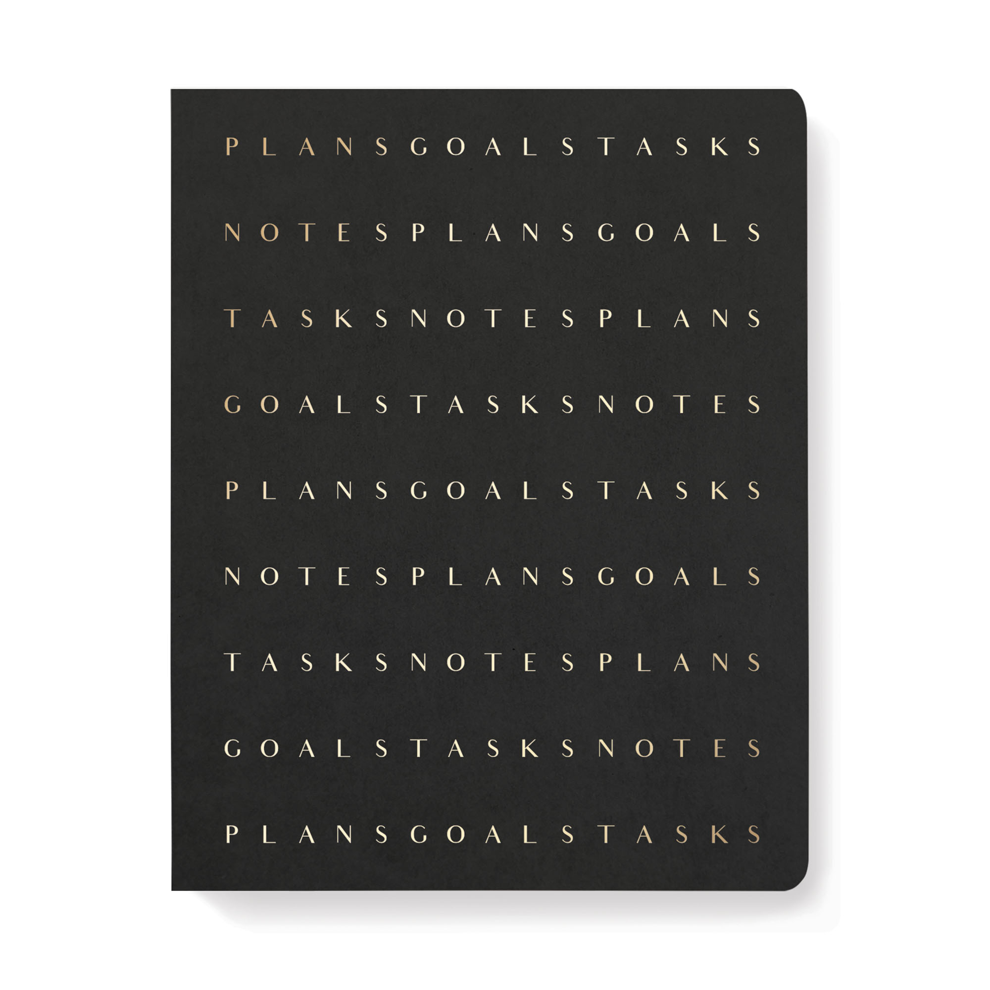 Picture of SE LETTER FLOW BLACK JRNL NNDT PLNR