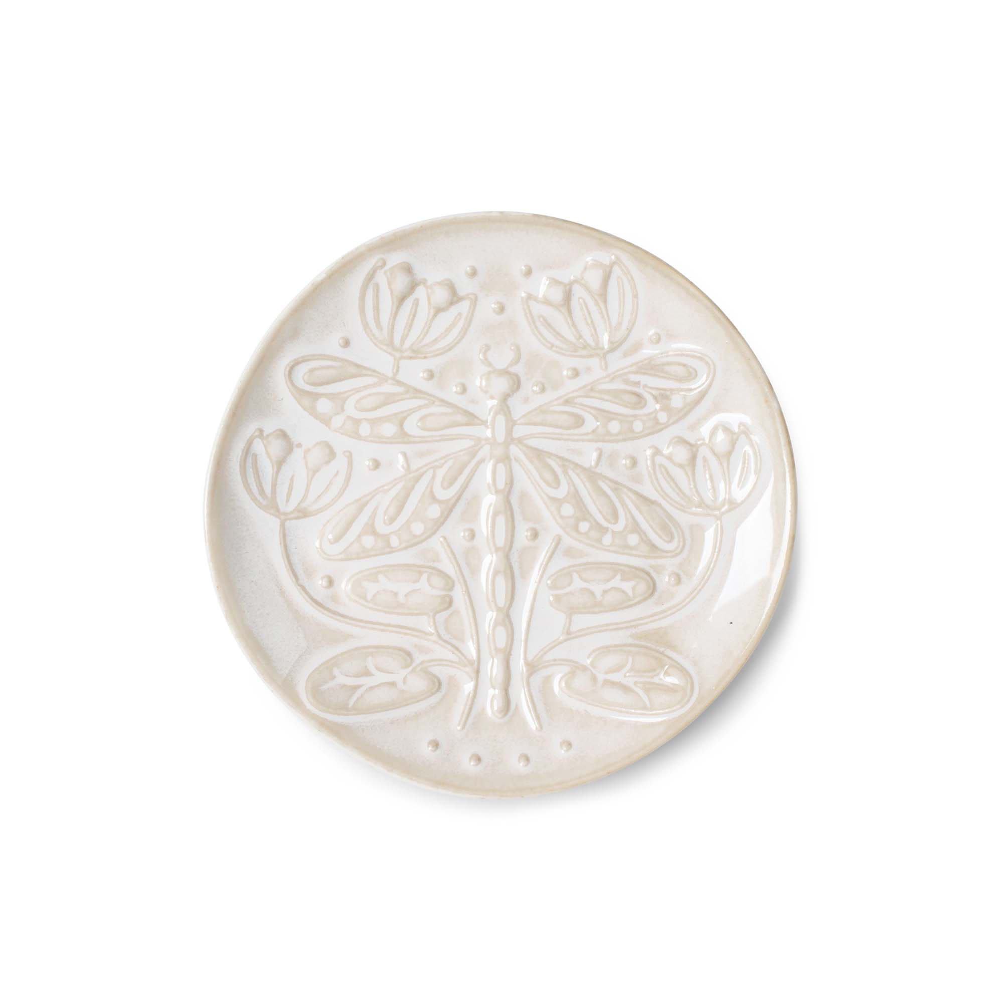 Picture of JT DRAGONFLY STNWR SM ROUND TRAY