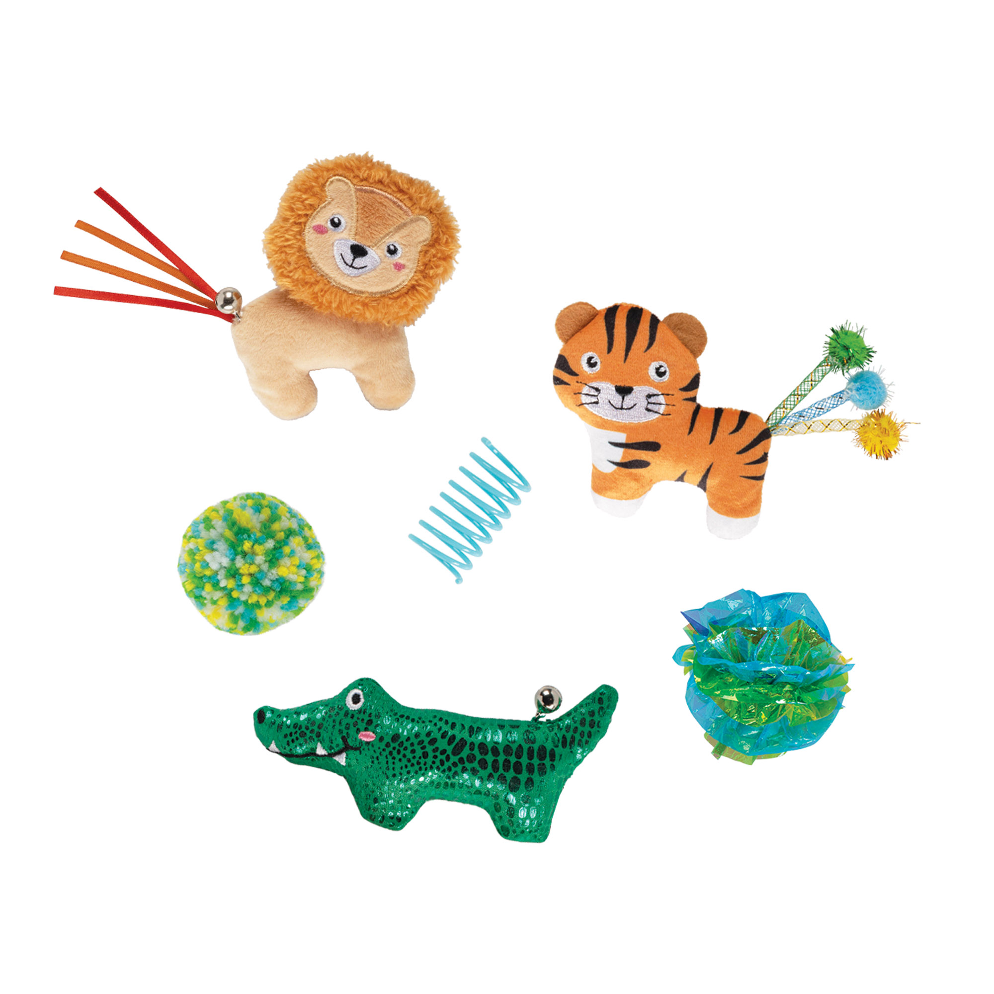 Picture of THATS JUST GRRREAT CAT TOY SET OF 6
