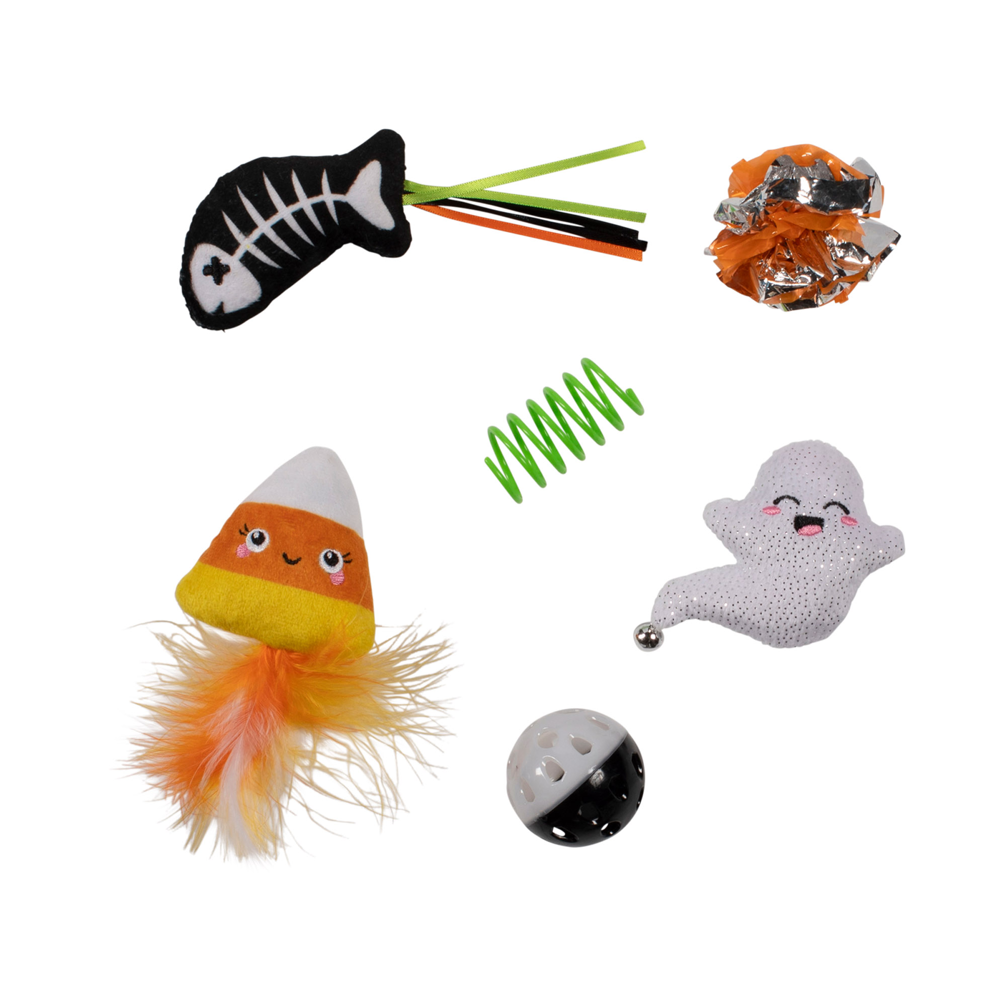 Picture of SWET TRETS SPOKY FETS CAT SET OF 6