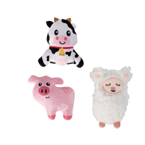 Picture of NEEDLE IN HAYSTACK 3PC SM DOGTOY ST