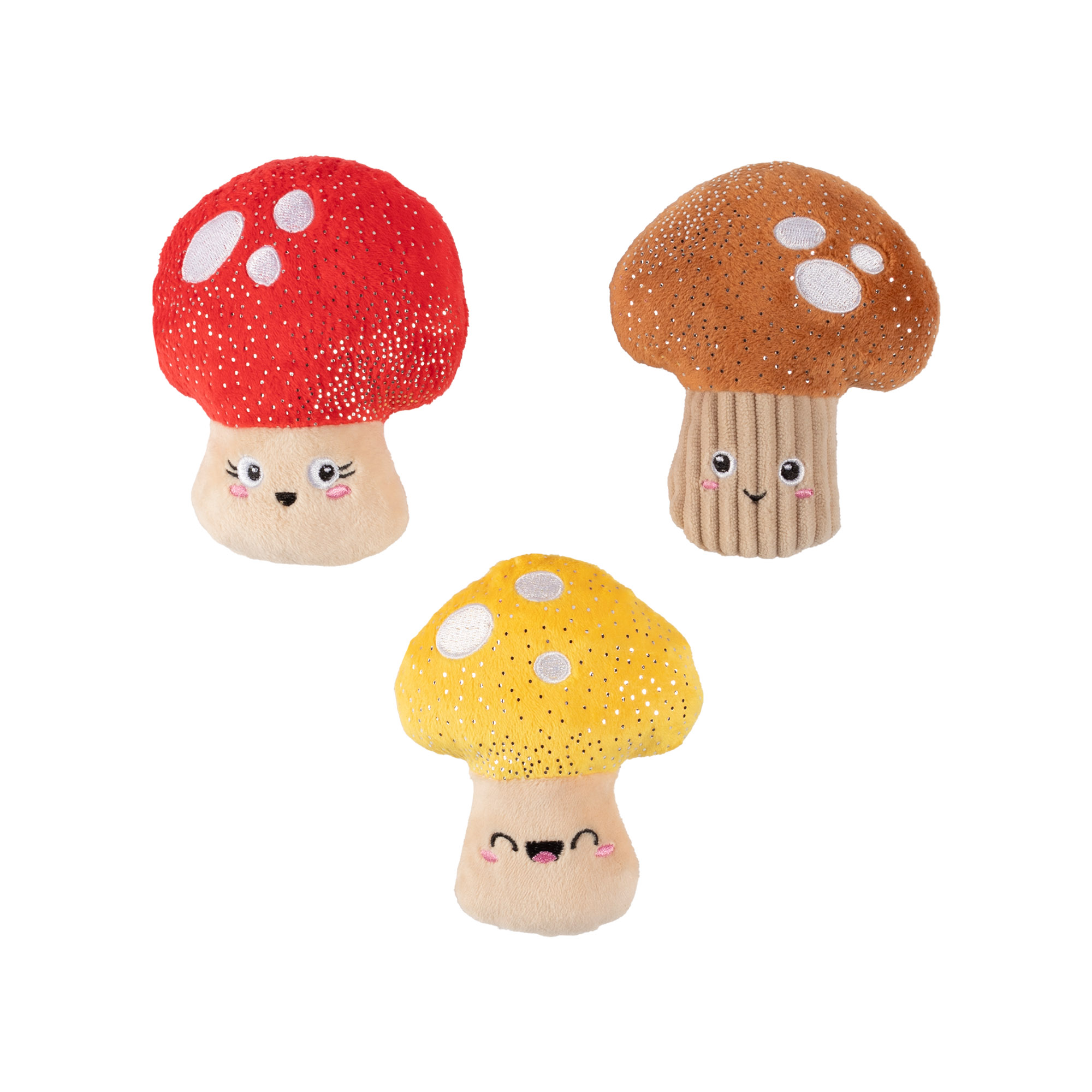 Picture of SHROOMING 3PCS SMALL DOG TOY