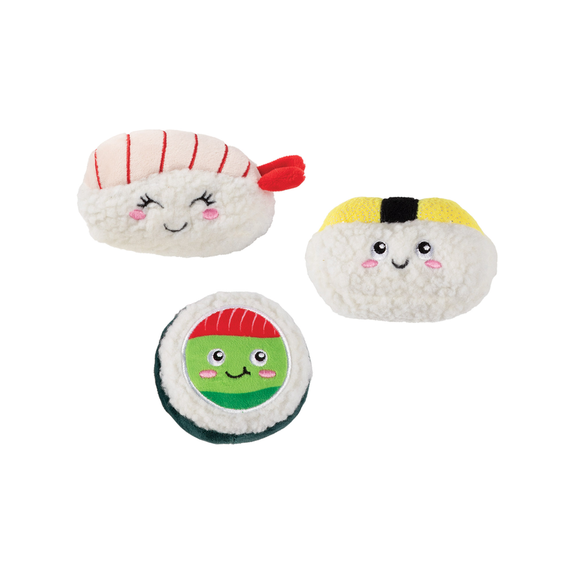 Picture of RICE TO MET YOU 3PCS SMALL DOG TOY
