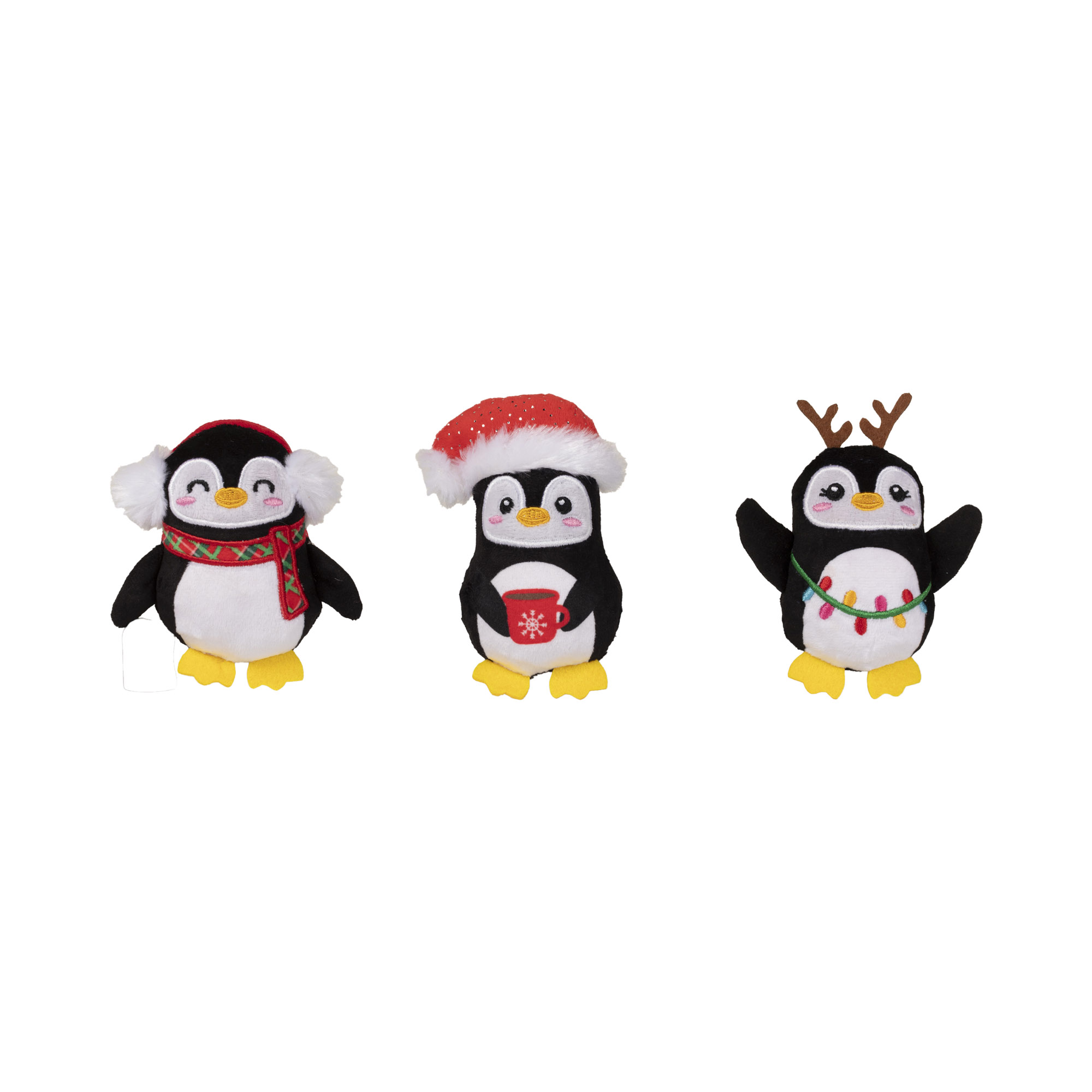 Picture of WADDLE SQUAD 3PCS SMALL DOG TOY