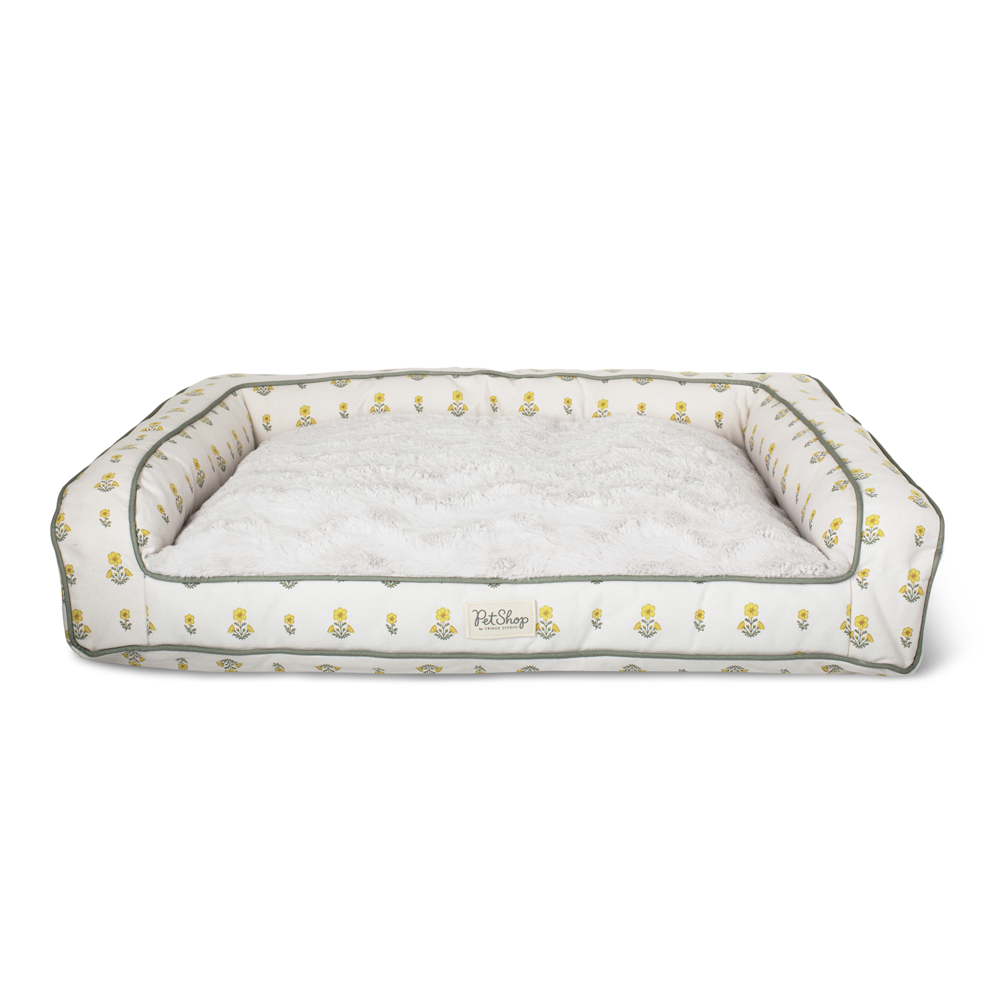 Picture of BLOCK PRINT MARIGOLD LG COUCH PTBED
