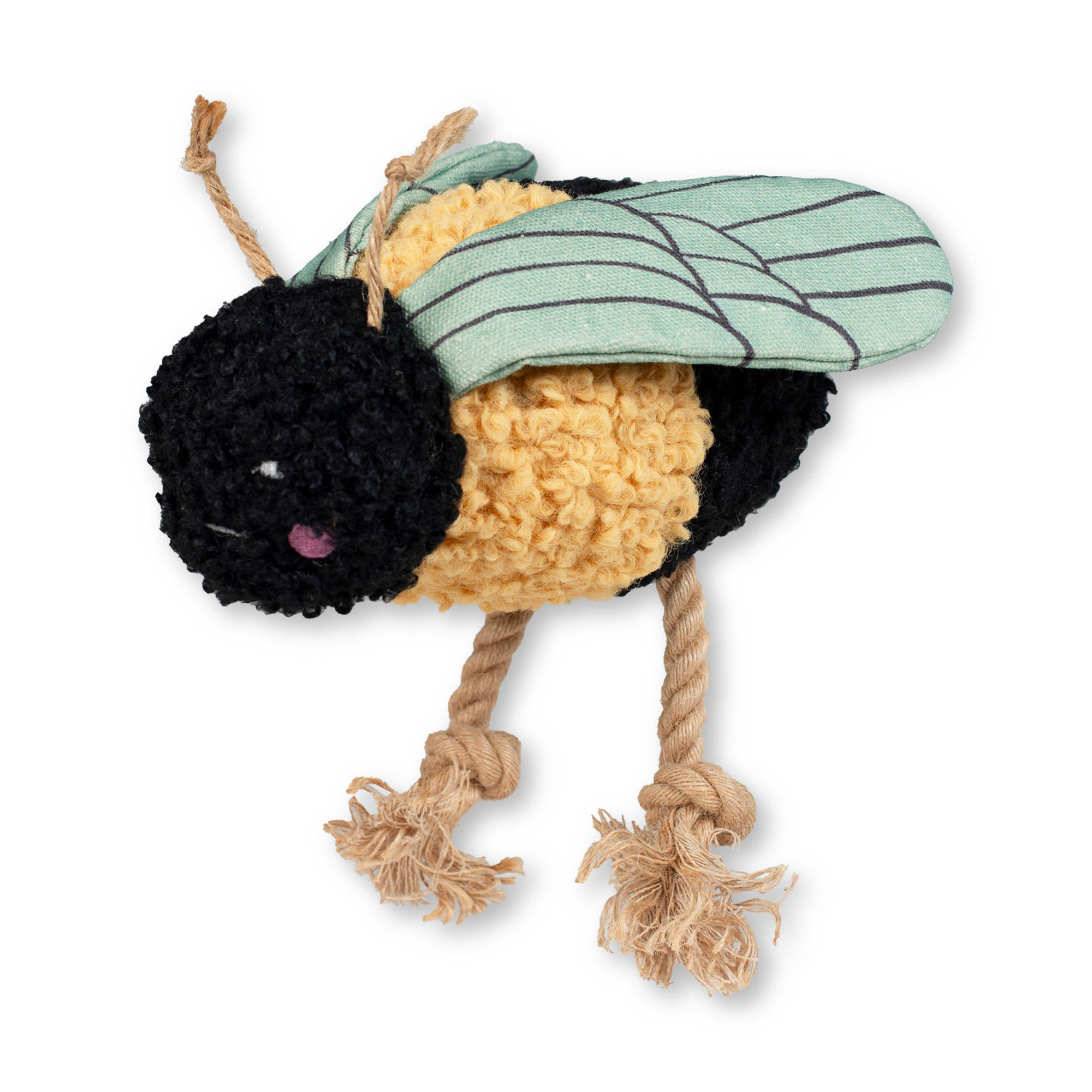 Picture of MS MRS. BEE MIXED MATERIAL DOG TOY