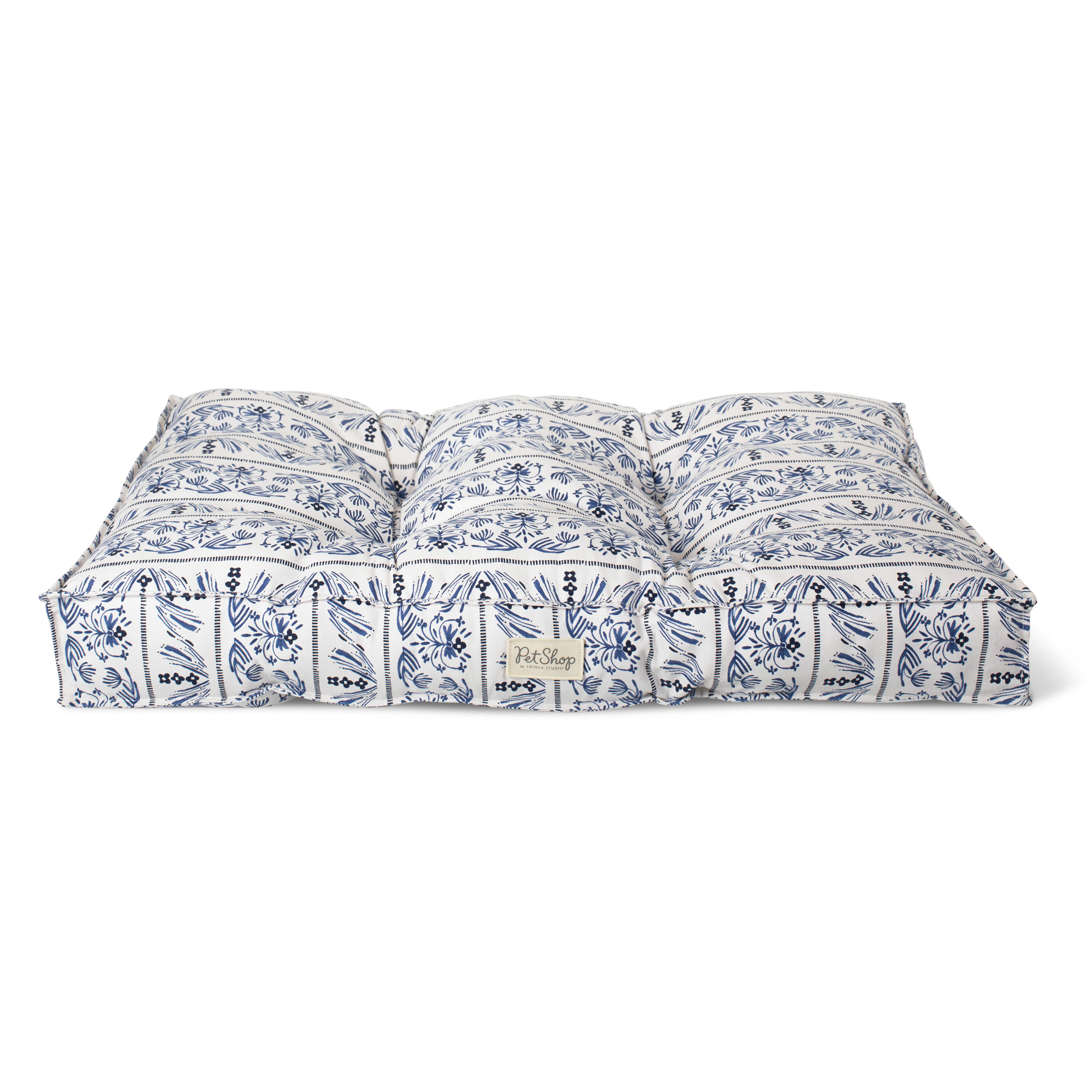 Picture of INDIGO VINE LG TUFTD PET BED