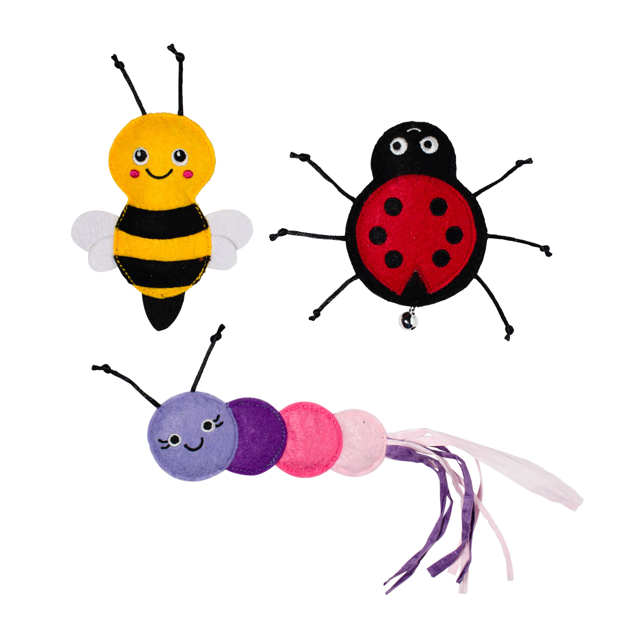 Picture of LIVING TH BUG LIFE CAT TOY SET OF 3