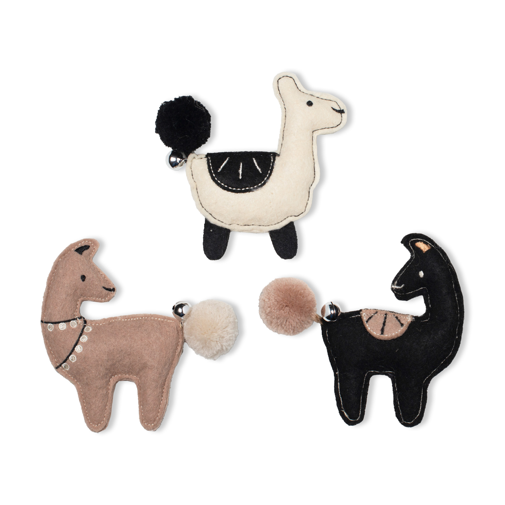 Picture of LLAMAS JUST SAY CAT TOY SET OF 3