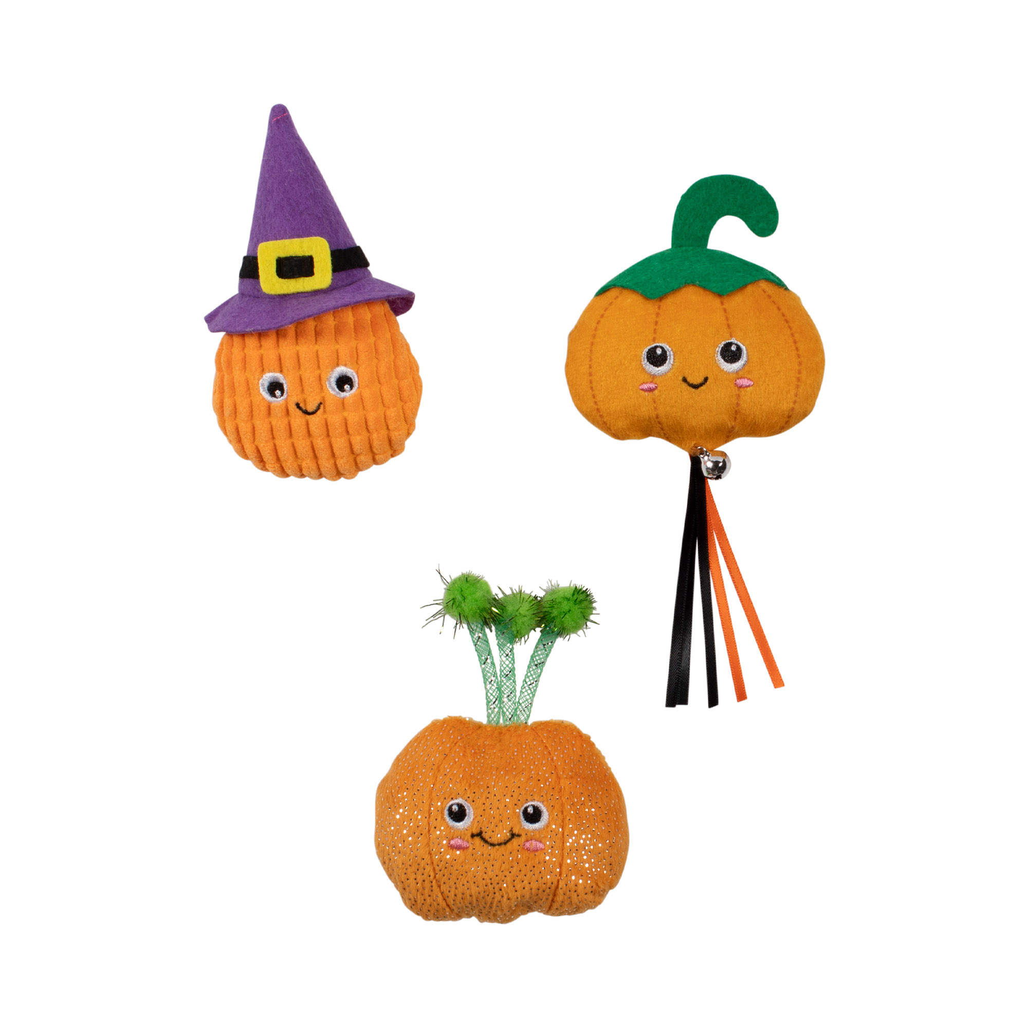 Picture of WITCH OF THE PATCH CAT TOY SET OF 3