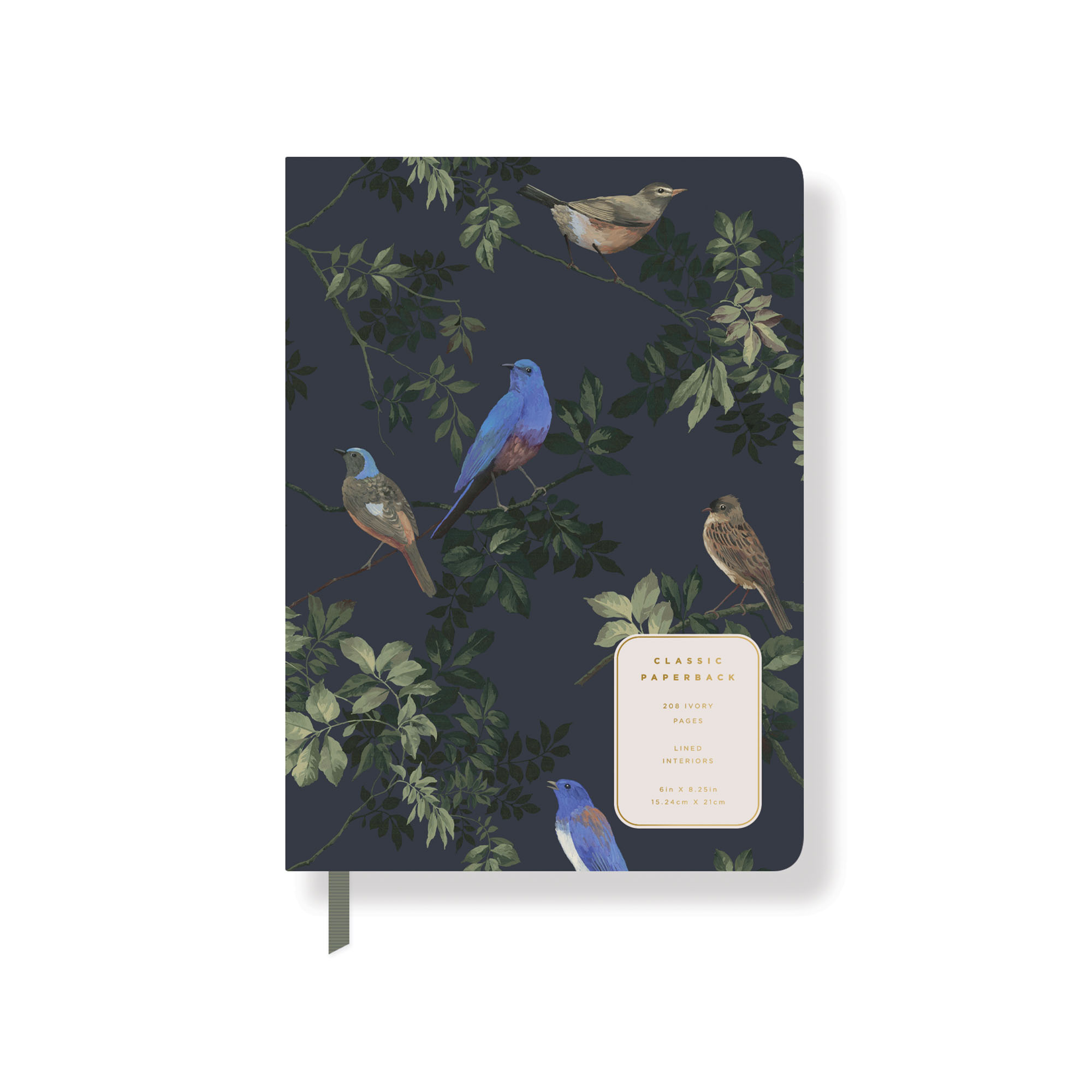 Picture of MEM MIDNIGHT BIRD MED PPRBCK JOURNAL
