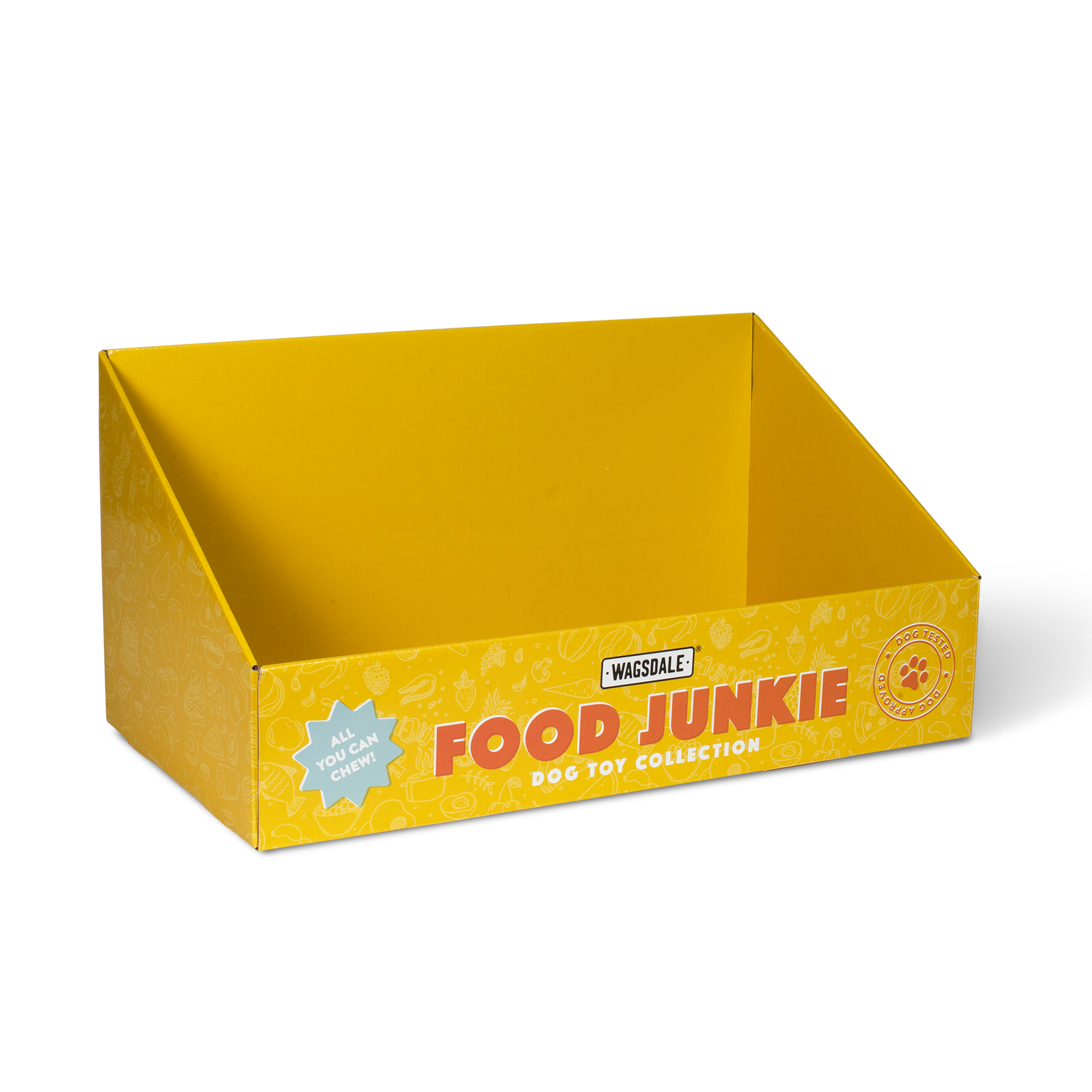 Picture of WD FOOD JUNKIE PDQ DOG TOY DISPLAY