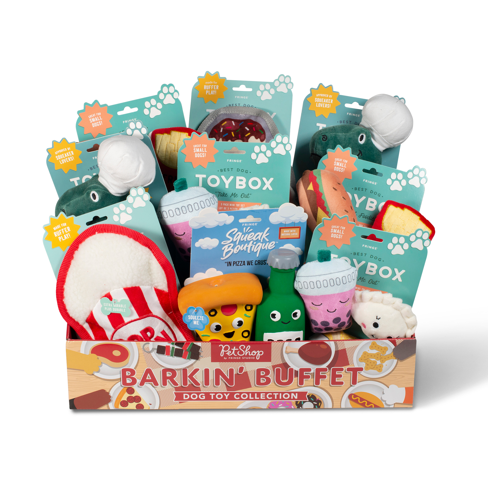 Picture of BARKIN BUFFET PDQ DOG TOY DISPLAY