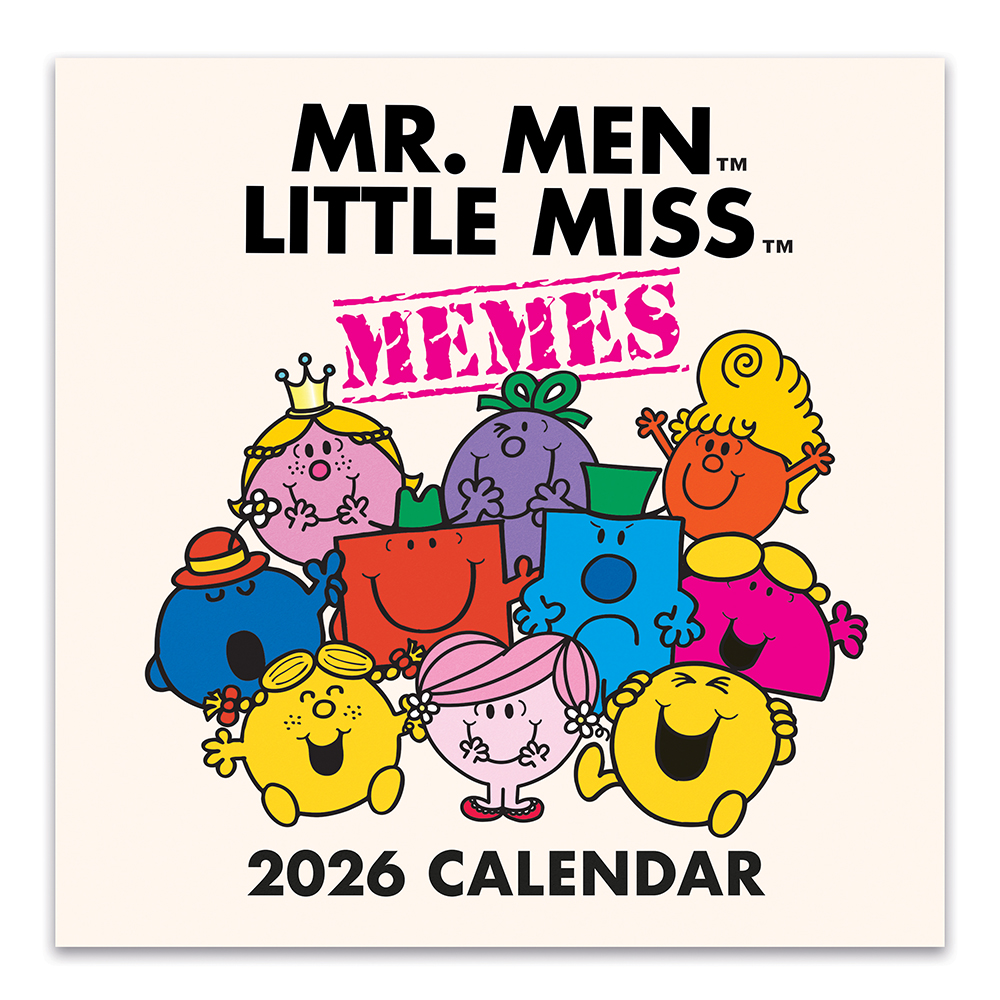 Picture of 2026 Mr. Men Little Miss 12" x 12" Calendar