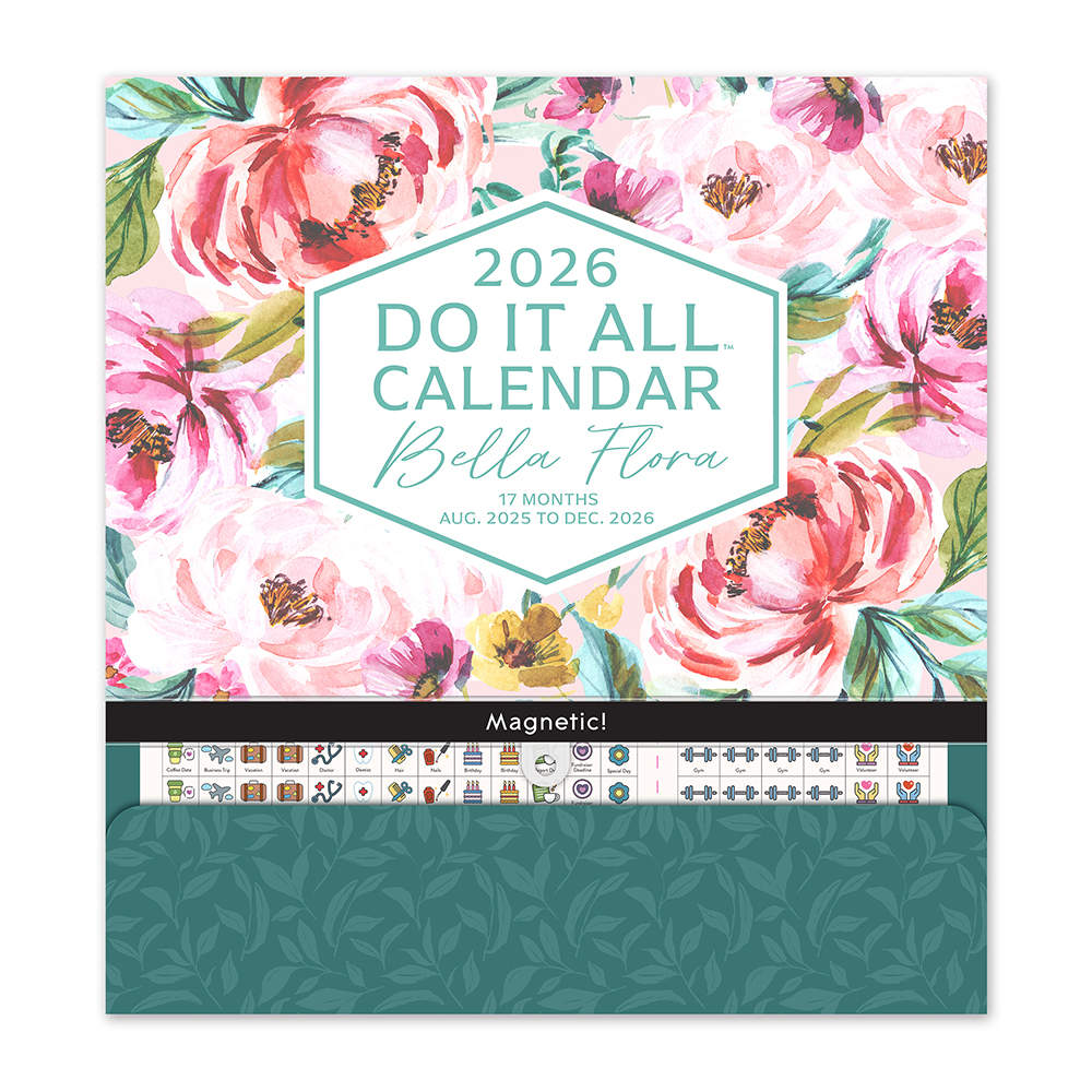 Picture of 2026 Bella Flora DIA Wall Calendar
