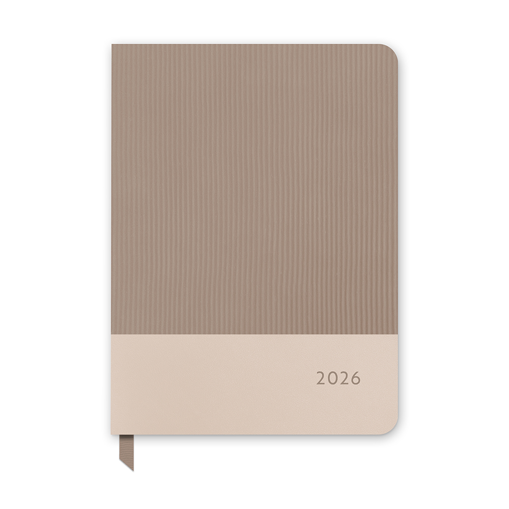 Picture of 2026 Desert Taupe Large Dual-Textured Planner