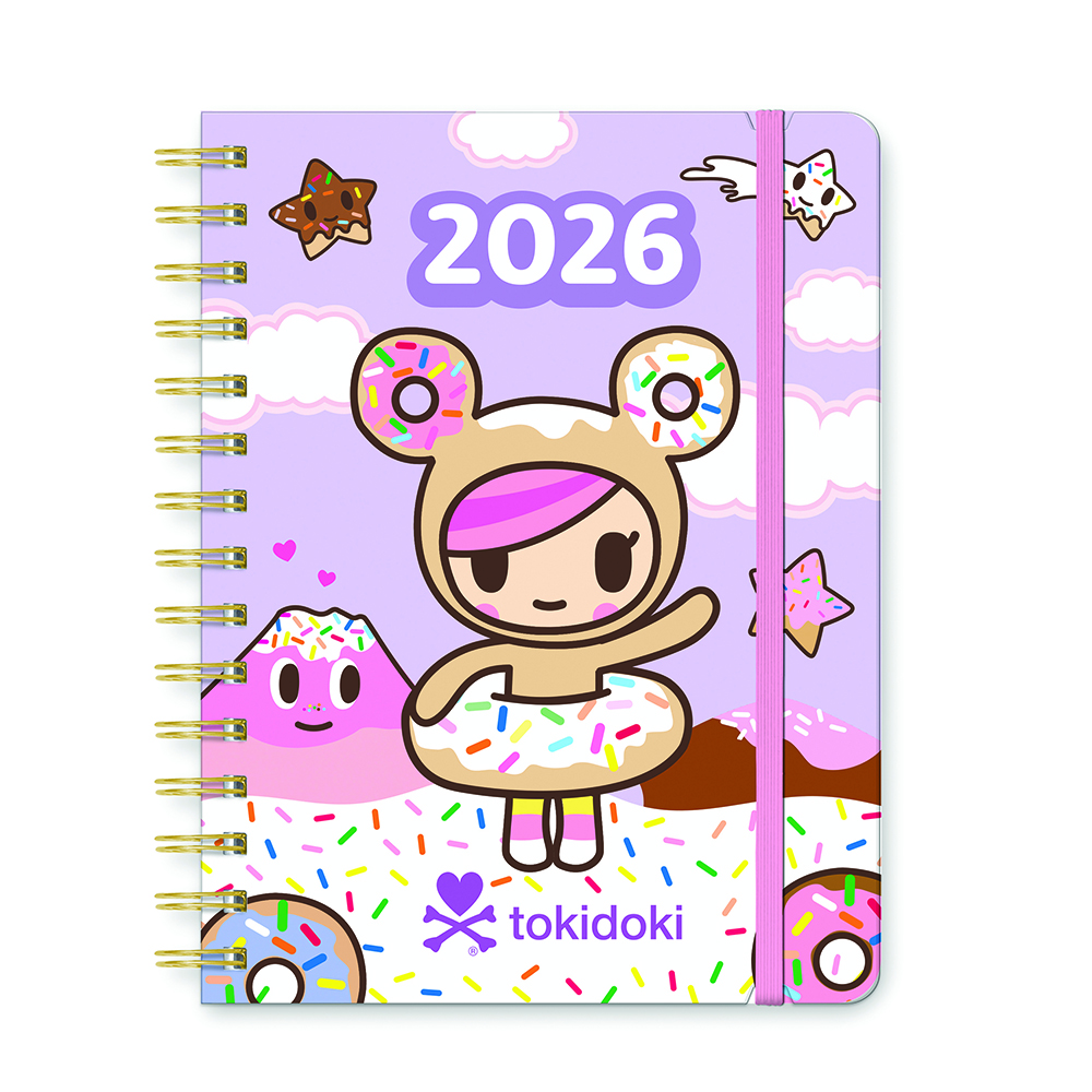 Picture of 2026 tokidoki Donutella Deluxe Compact Flexi Plann