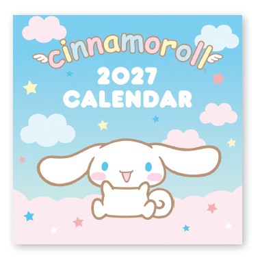 Picture of 2027 Cinnamoroll 7" x 7" Wall Calendar