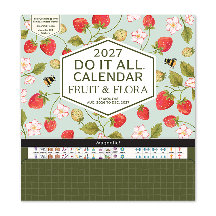 Picture of 2027 Fruit & Flora Do It All Wall Calendar