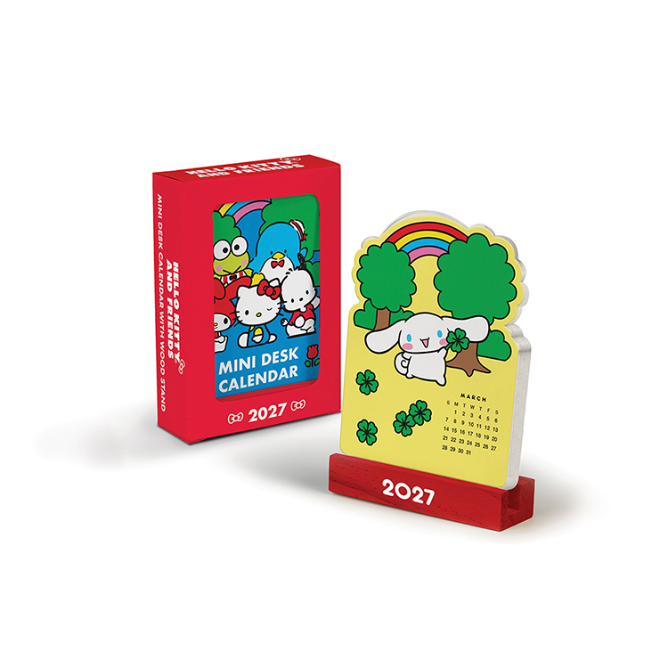 Picture of 2027 Hello Kitty and Friends Retro Mini Desk Calen