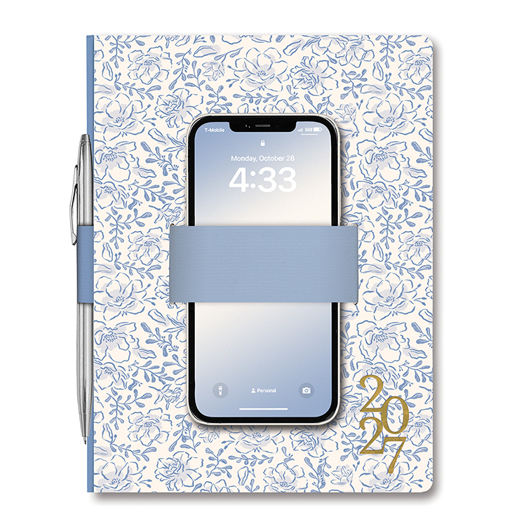 Picture of 2027 Pressed in Blue Casey Planner