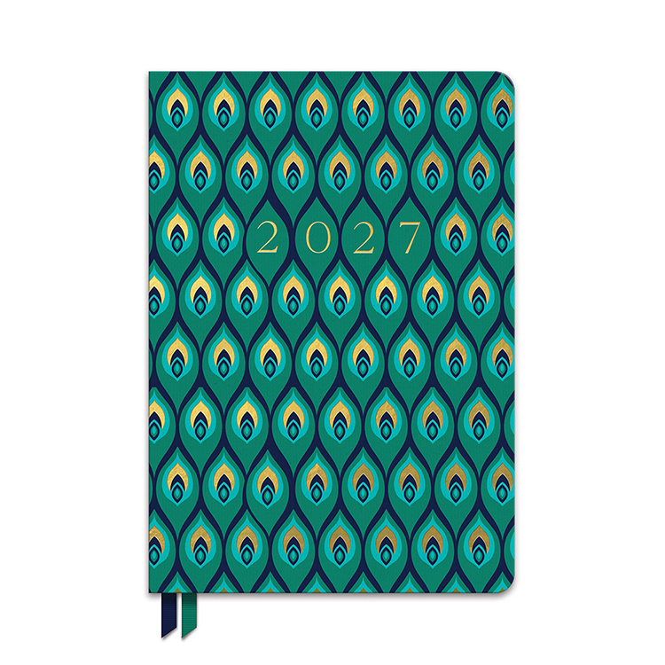 Picture of 2027 Cascading Plumes Clara Clothbound Planner