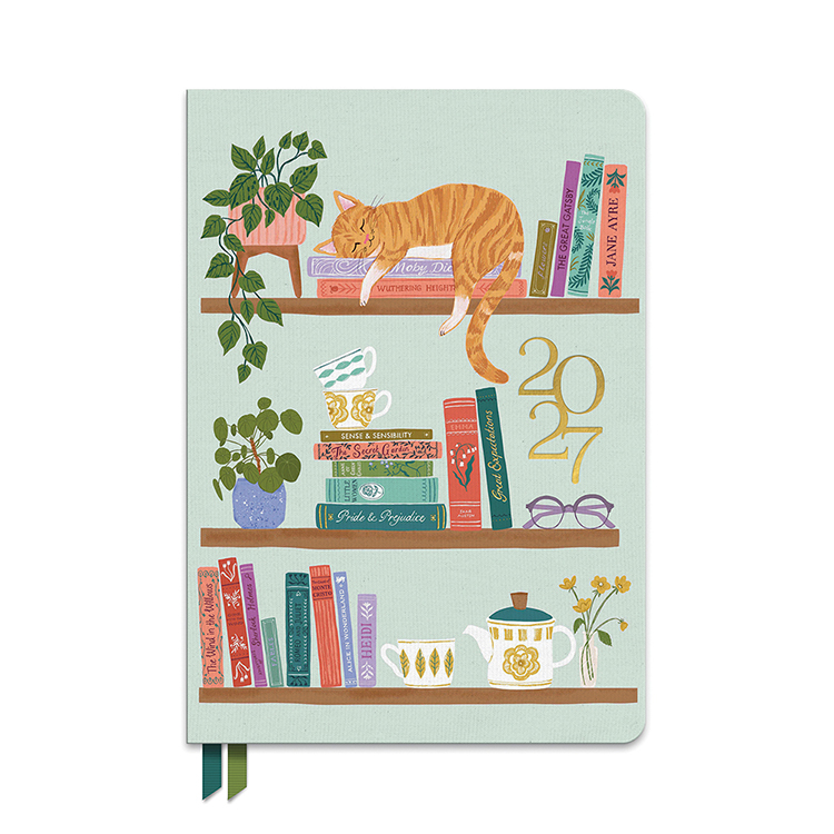 Picture of 2027 Library Cat-alog Clara Clothbound Planner