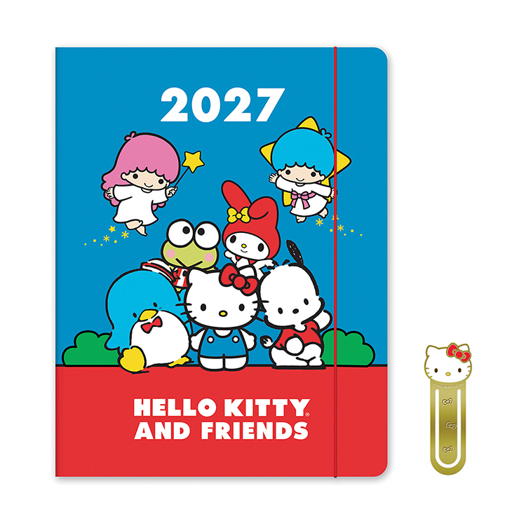 Picture of 2027 Hello Kitty and Friends Retro Just Right Mont